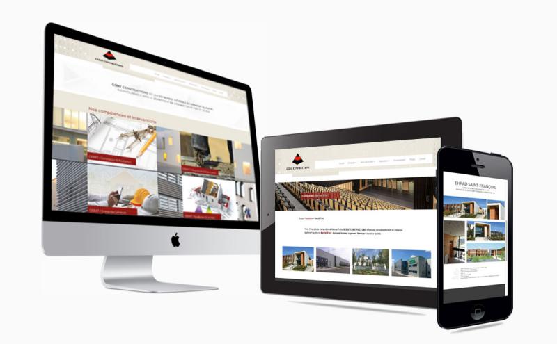 Création site institutionnel Responsive GEBAT CONSTRUCTIONS Création site institutionnel Responsive GEBAT CONSTRUCTIONS
